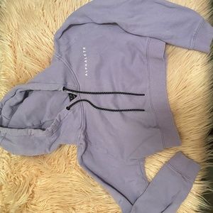 Cropped Alphalete Hoodie